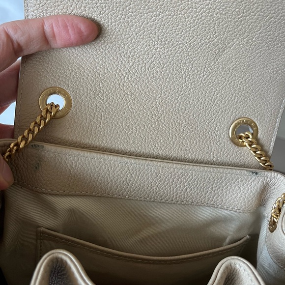 Polene Tan Mini Bag with Gold Detail - Picture 10 of 11